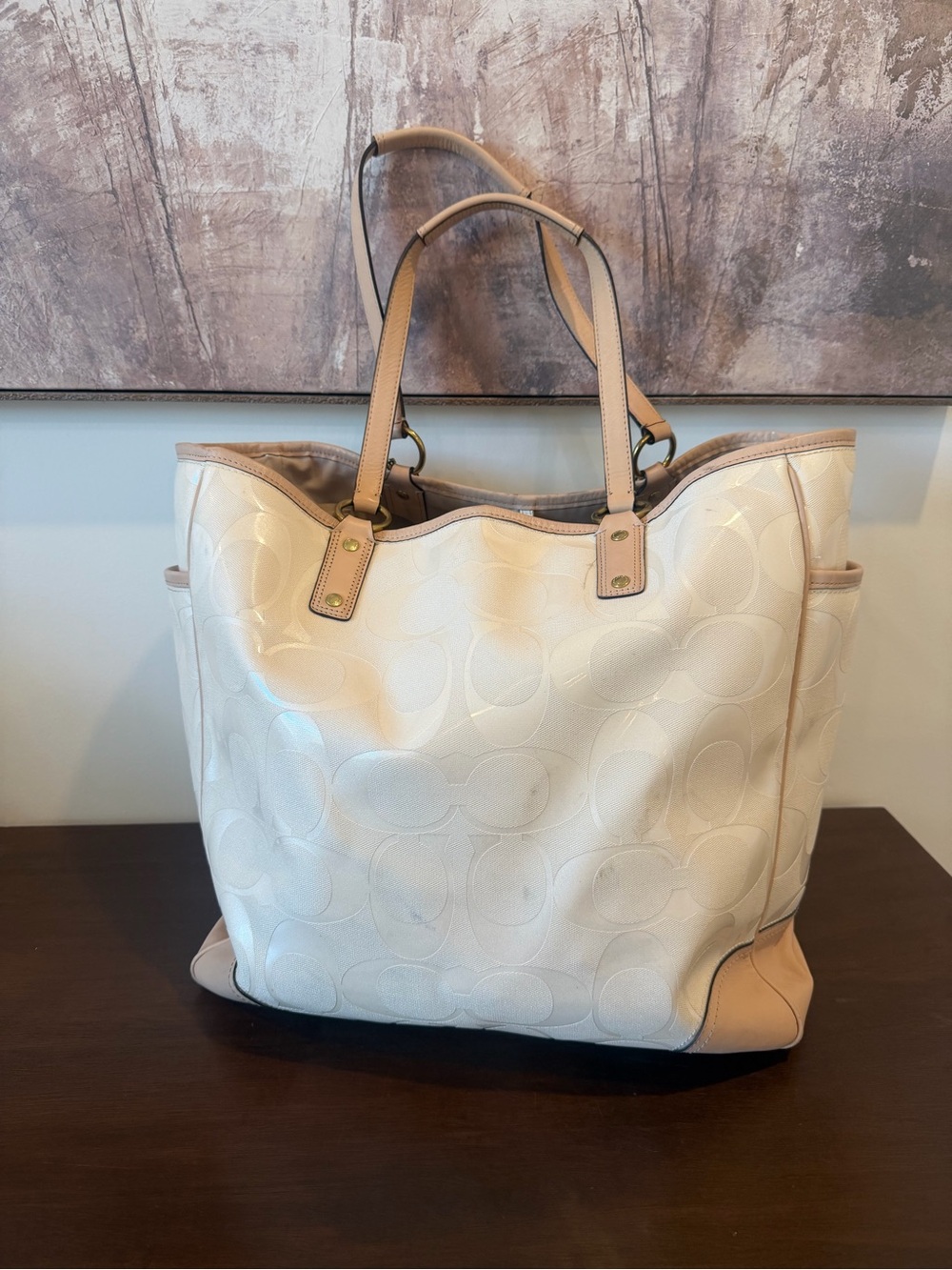 Big Coach Tote - Vintage